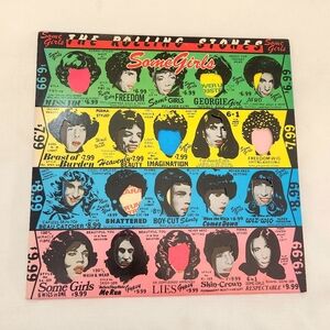 The Rolling Stones Some Girls Rock Records COC 39108 Vinyl Album LP Censored 70s